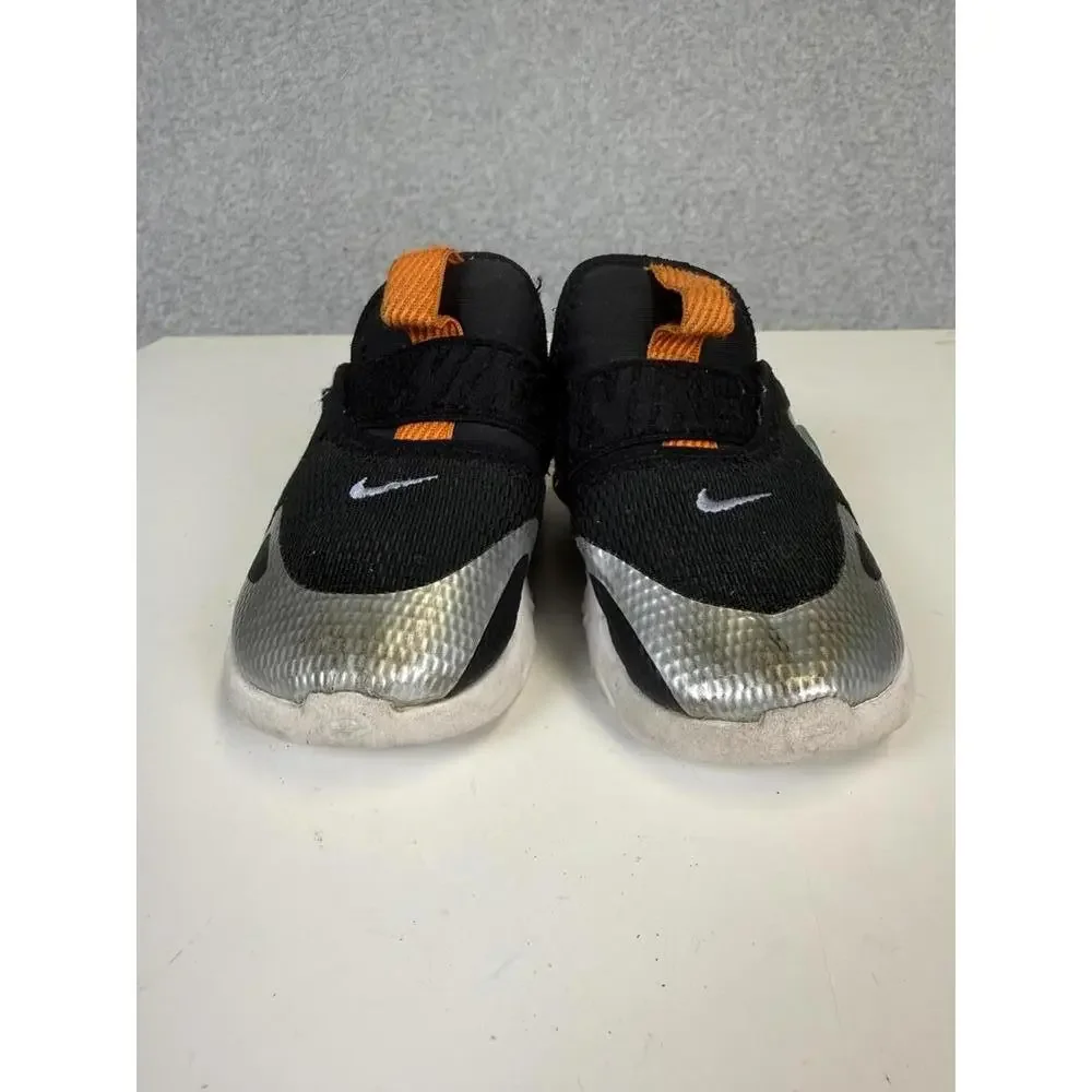 Nike React Presto Extreme Black-Laser Orange Youth Size 7C CD6884-004